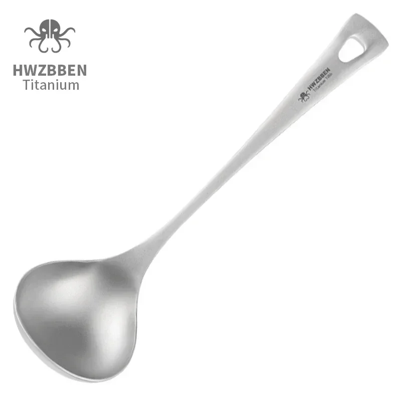 Camping Cooking System - HWZBBEN cucchiai da minestra in titanio