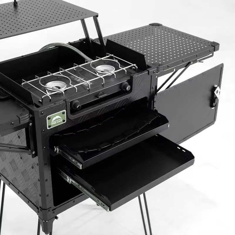Camping Cooking System - Set da Cucina Deluxe per Campeggio