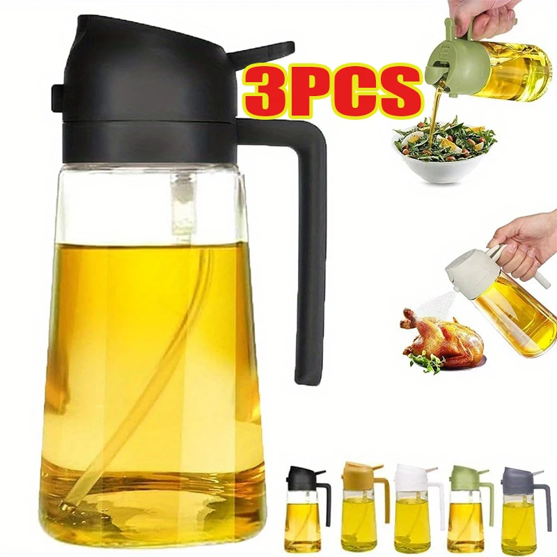 Camping Cooking Recipes - Spruzzino Olio 2-in-1 in Plastica per