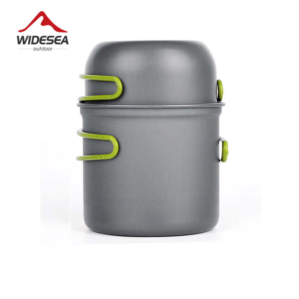 Camping Cooking Pot Set - Widesea Utensili da cucina da campeggio
