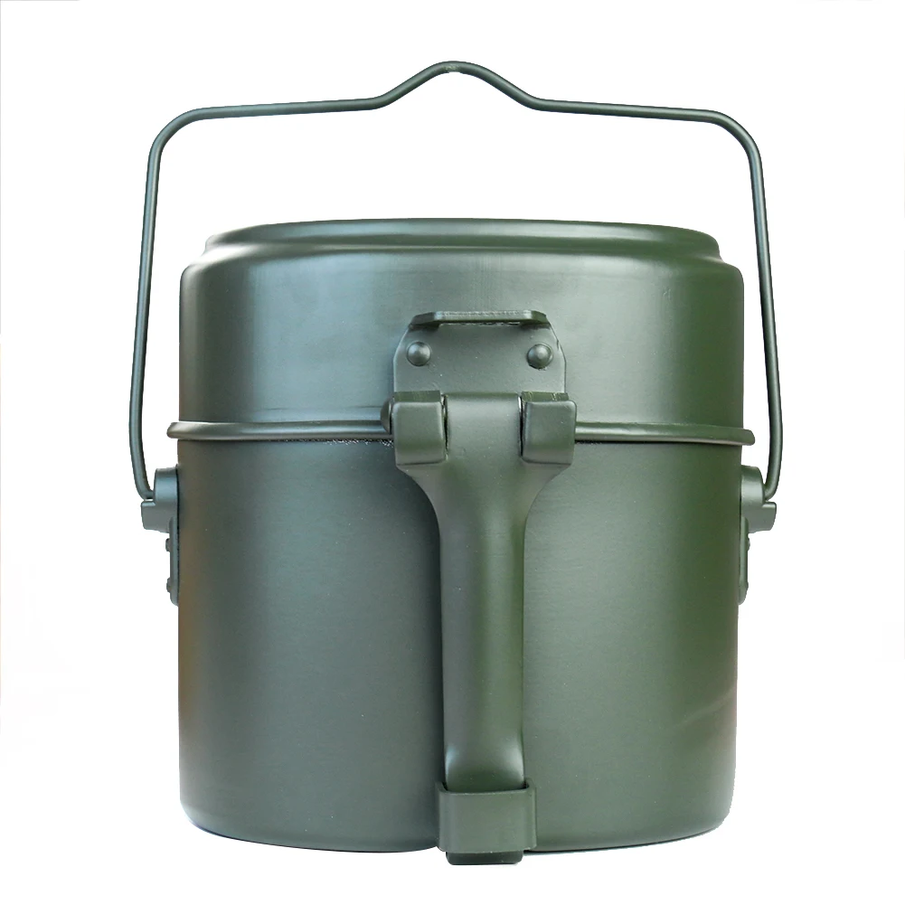 Camping Cooking Pot Set - Set Portatile di Pentola e Ciotola