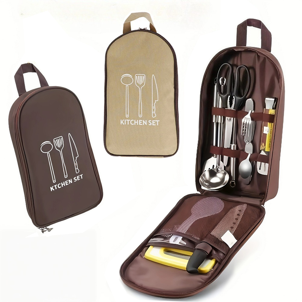 Borsa da cucina portatile per  - Camping Cooking Recipes recensione e prezzo