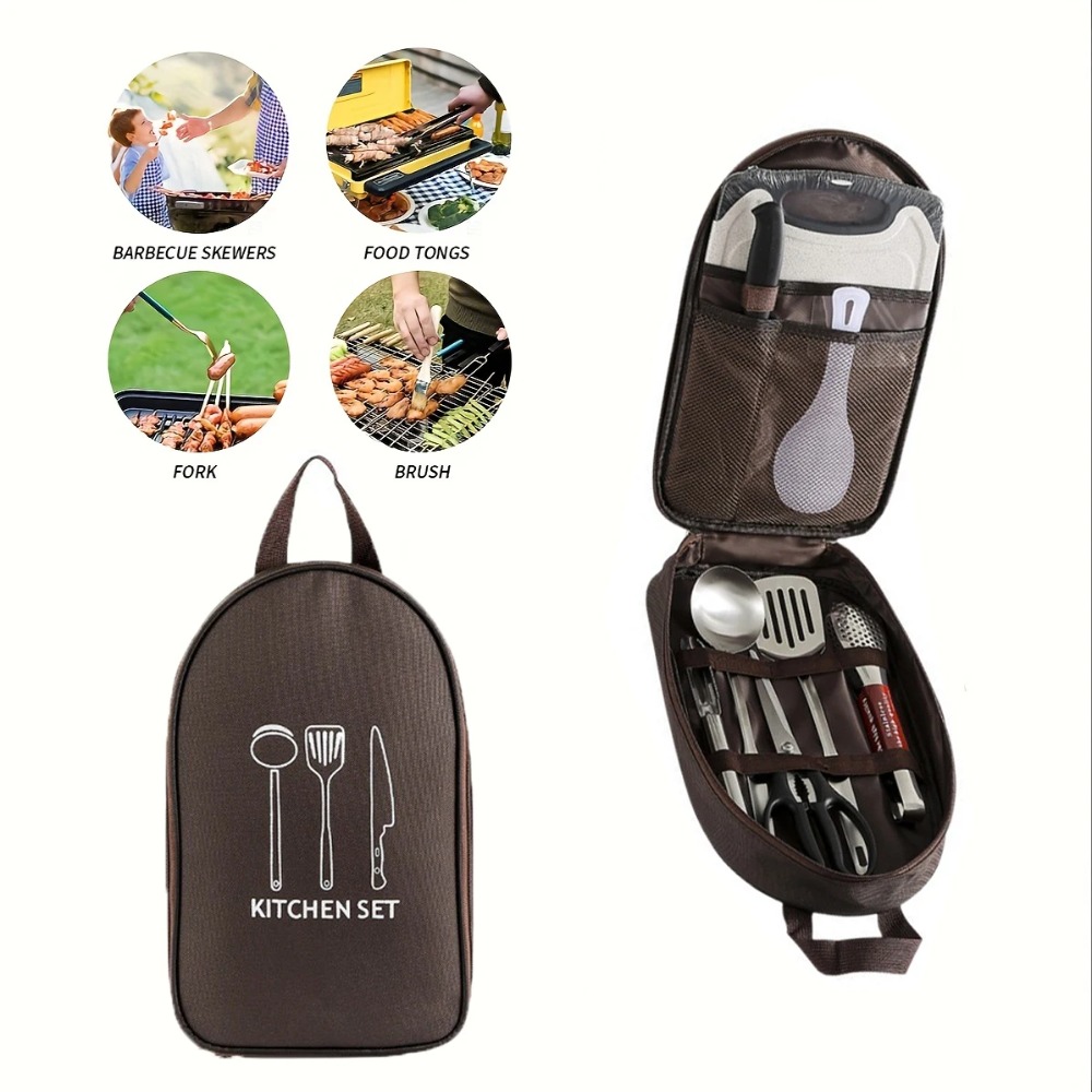 Borsa da cucina portatile per  - Camping Cooking Recipes recensione e prezzo