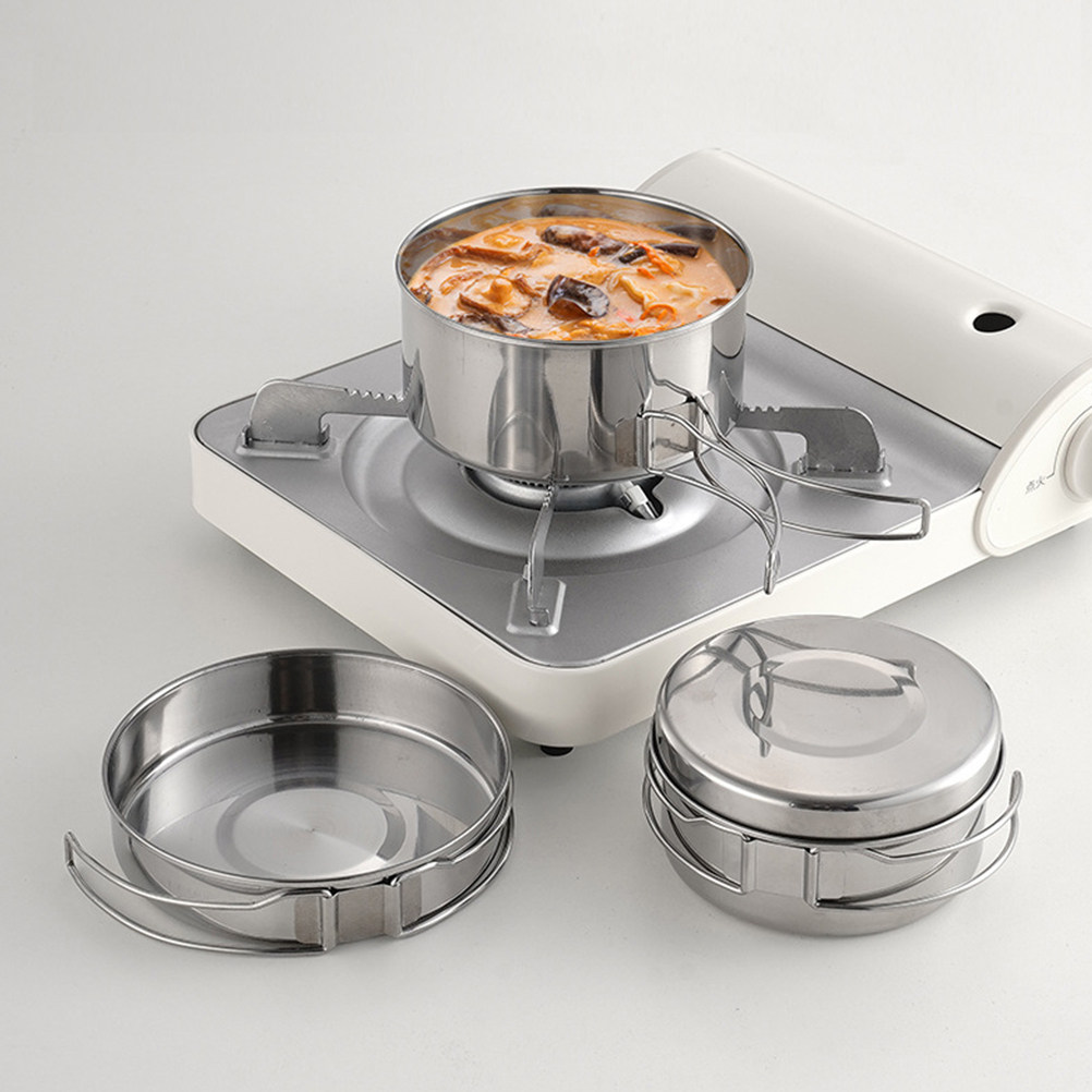 Set di Pentole da Campeggio in - Camping Cooking Pot Set recensione e prezzo