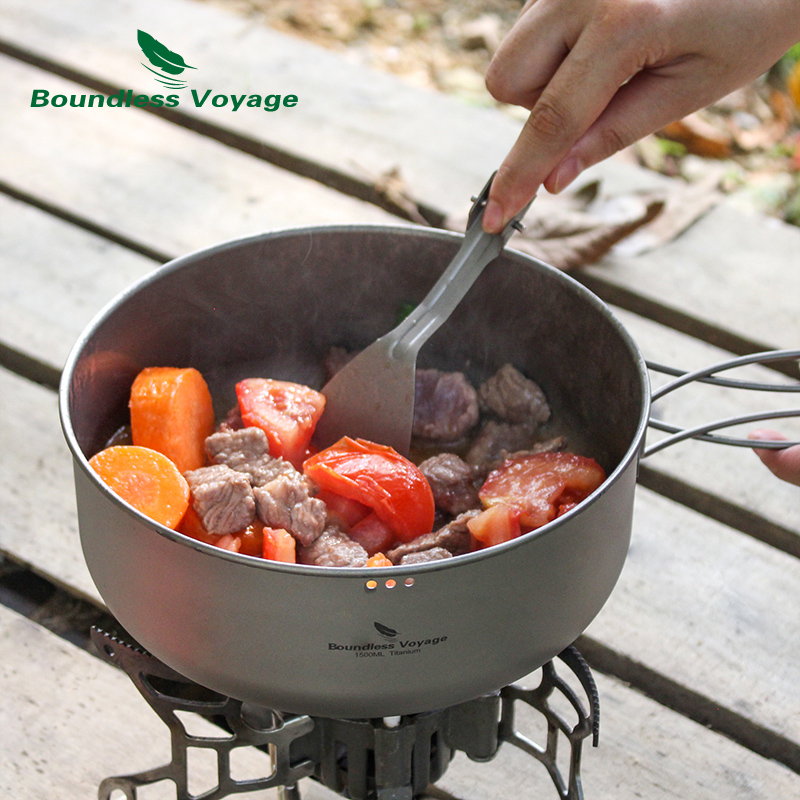 Boundless Voyage Titanium Pent - Camping Cooking Pot Set recensione e prezzo