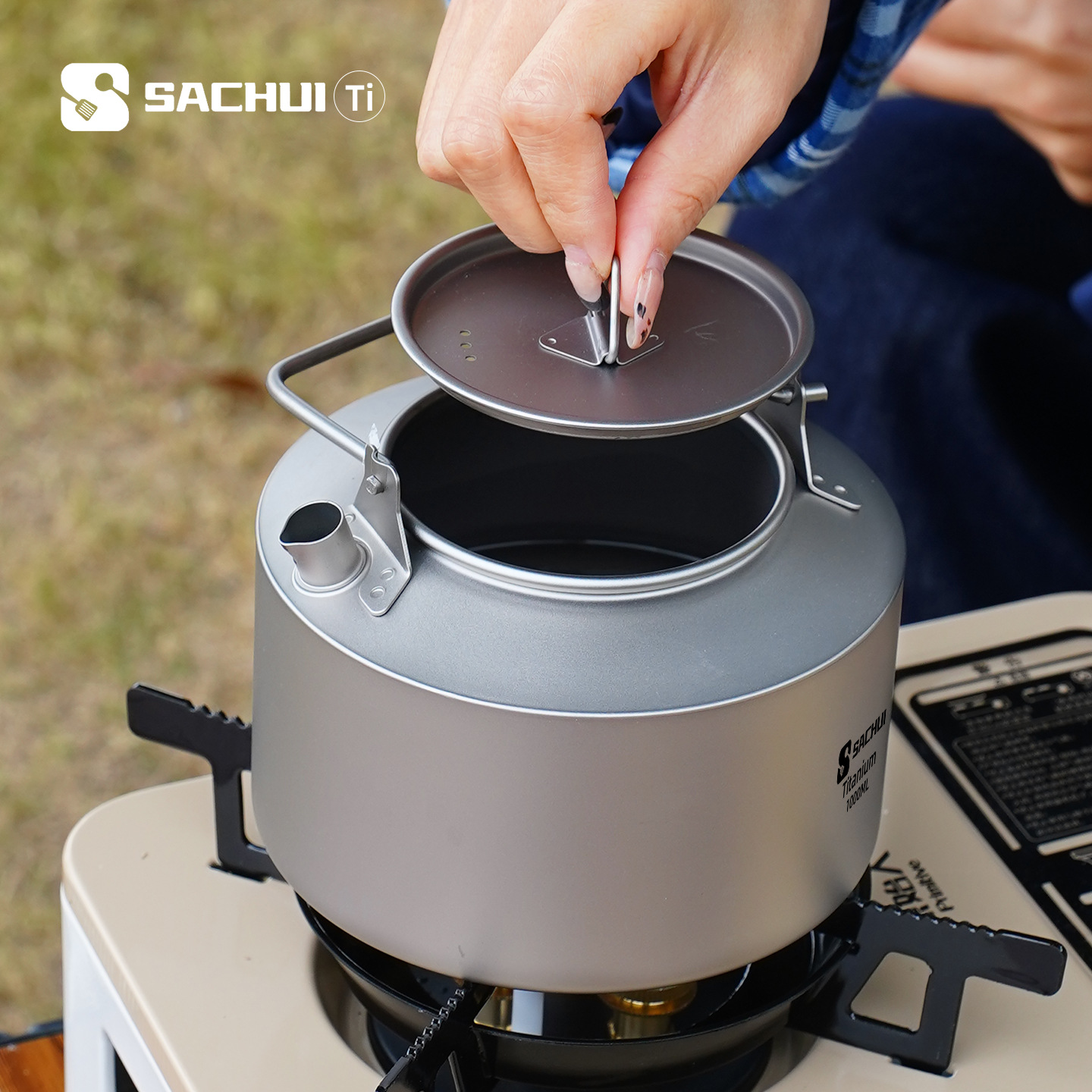 Bollitore in titanio puro da 1 - Camping Cooking Pot Set recensione e prezzo