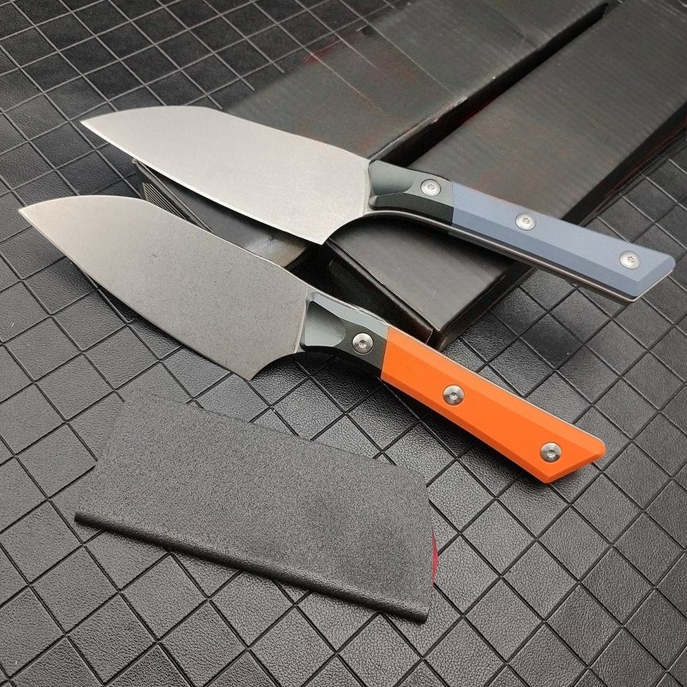 Coltello da Chef in Acciaio D2 - Camping Cooking Knife With Sheath recensione e prezzo