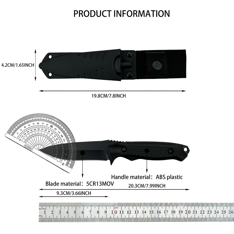 Coltello d'emergenza da estern - Camping Cooking Knife With Sheath recensione e prezzo