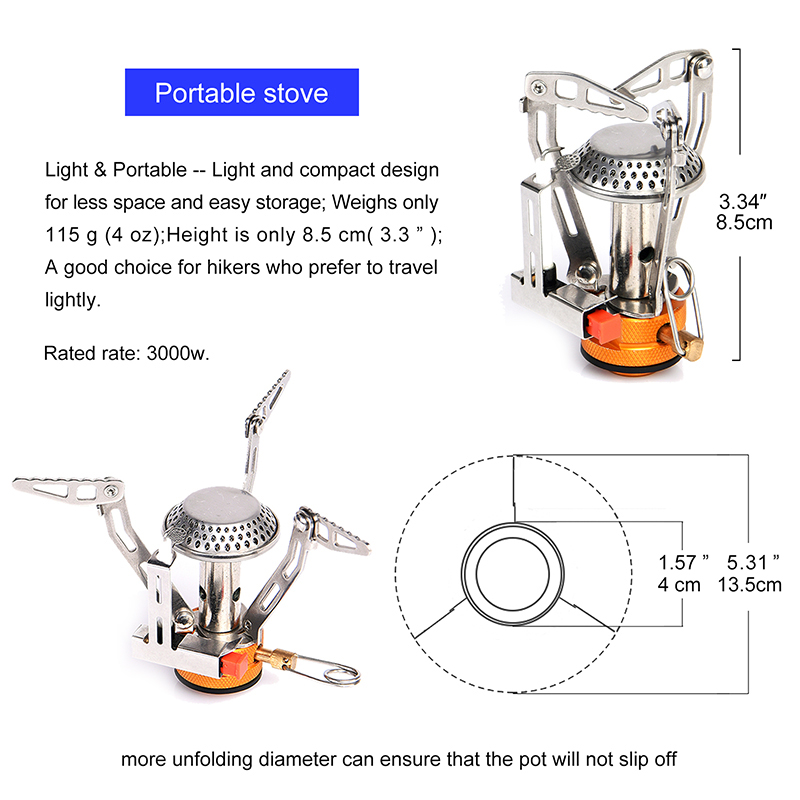 Stufa a gas monopezzo Widesea  - Camping Cooking System recensione e prezzo