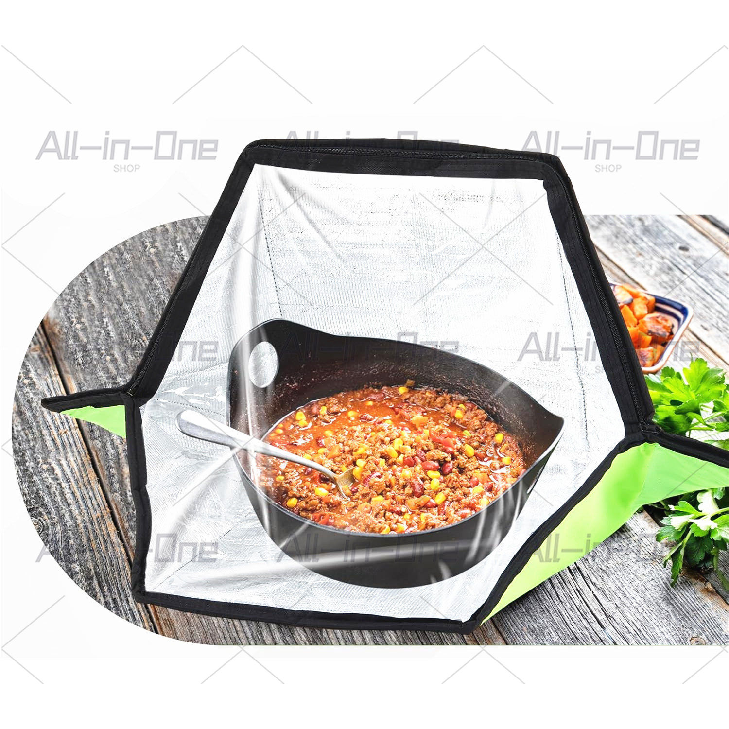 Fornello Solare Portatile a Bo - Solar Oven Camp recensione e prezzo