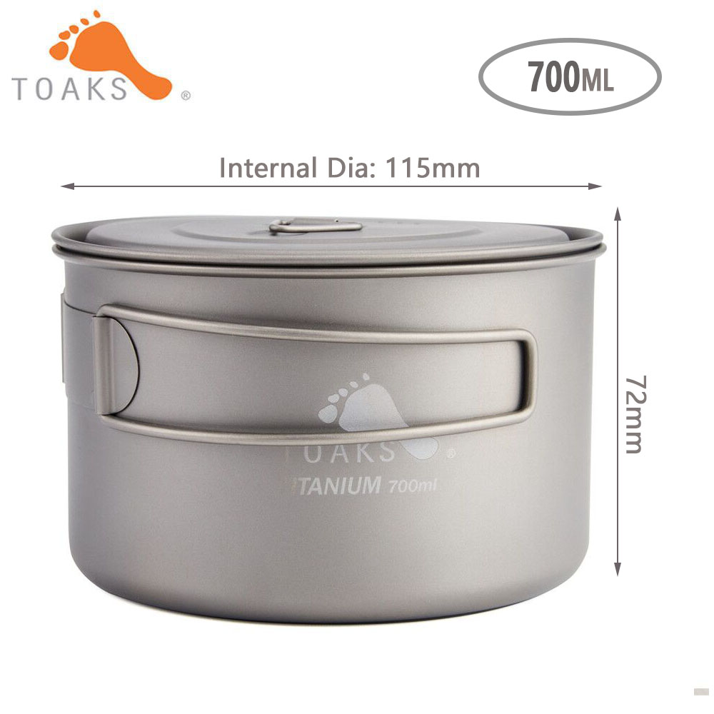 TOAKS pentole da campeggio in  - Camping Cooking System recensione e prezzo
