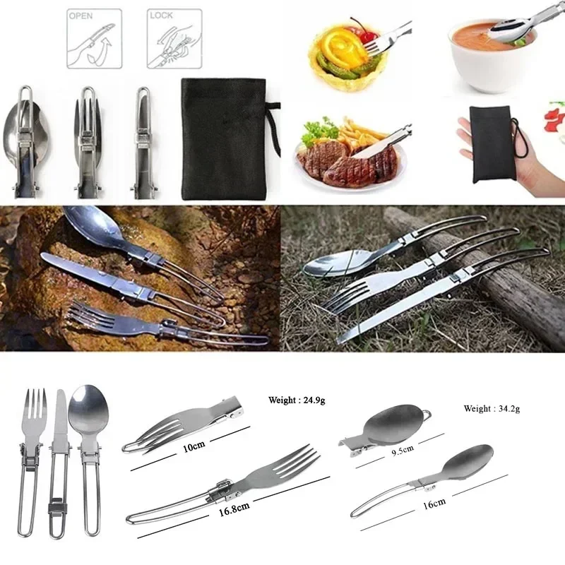 Nuovo vaso da campeggio portat - Camping Cooking Pot Set recensione e prezzo