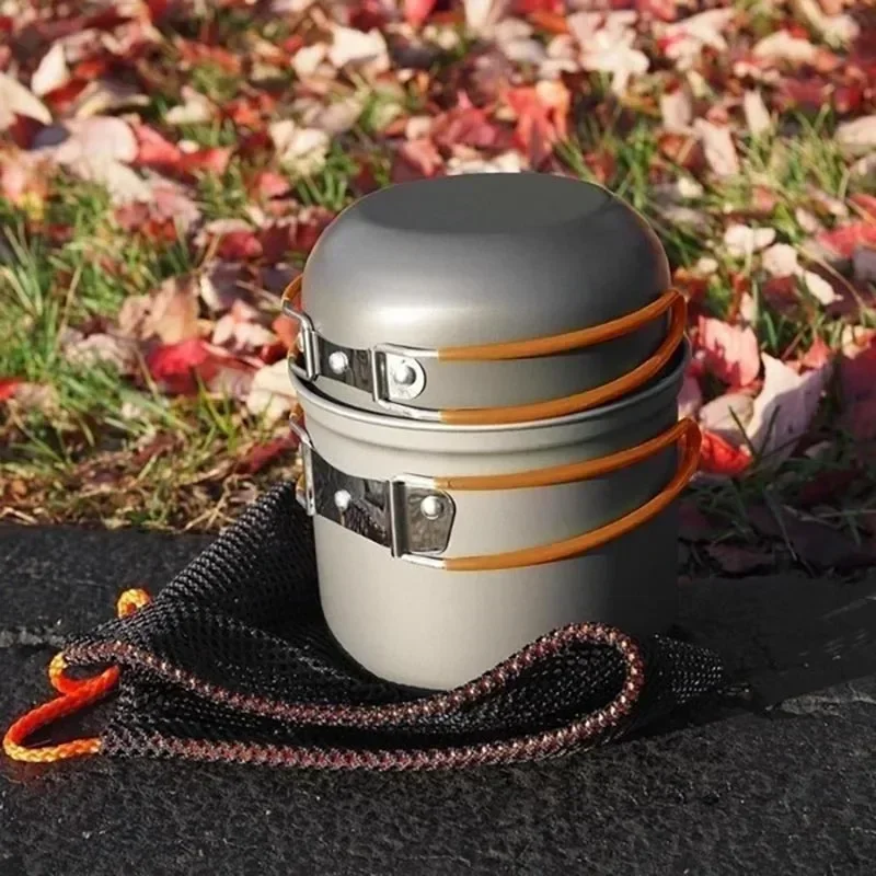 Nuovo vaso da campeggio portat - Camping Cooking Pot Set recensione e prezzo