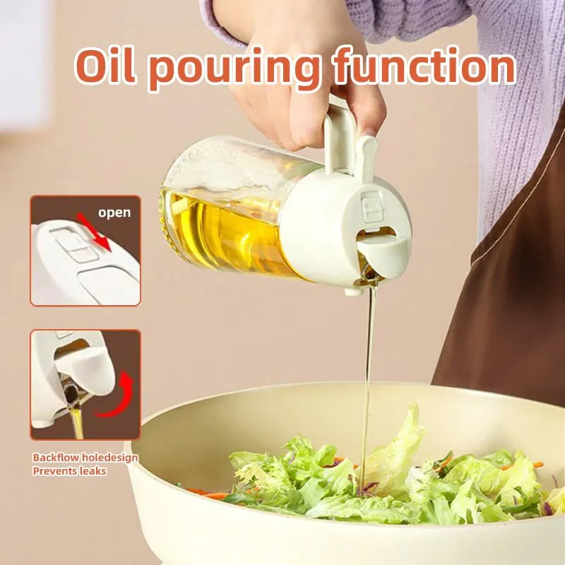 Spruzzino Olio 2-in-1 in Plast - Camping Cooking Recipes recensione e prezzo