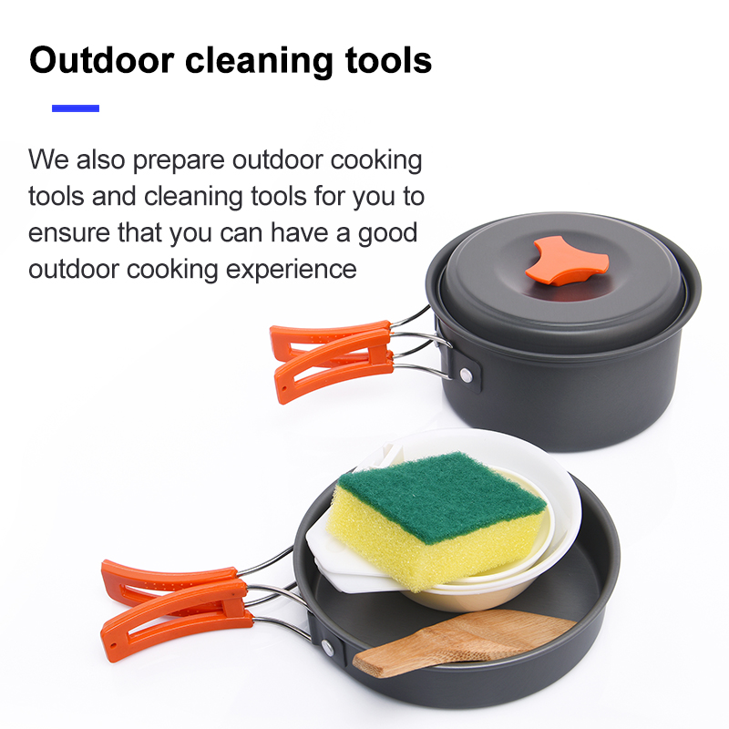 Widesea Set di pentole da camp - Camping Cooking Set With Kettle recensione e prezzo
