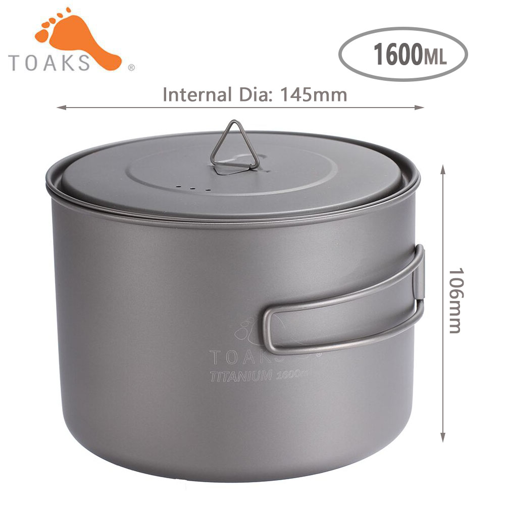 TOAKS Outdoor Camping 3 in1 Ti - Camping Cooking Utilities recensione e prezzo