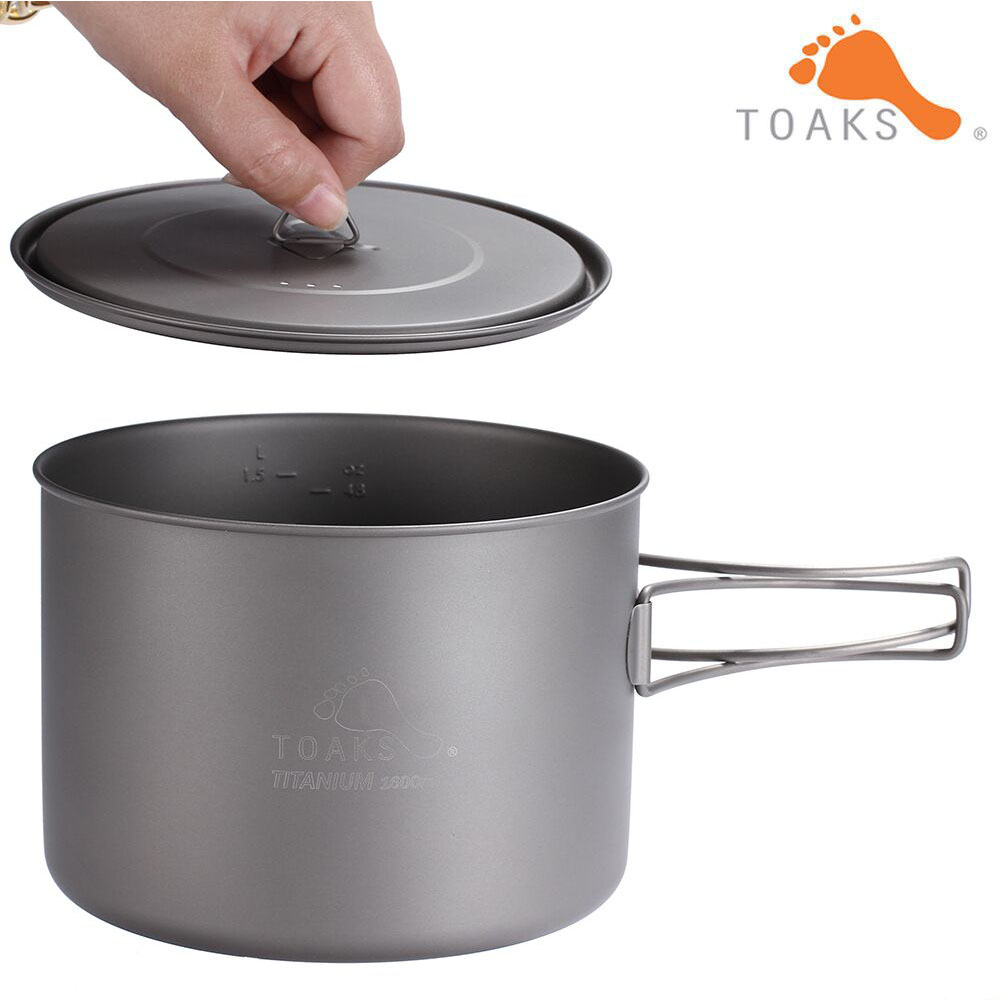 TOAKS Outdoor Camping 3 in1 Ti - Camping Cooking Utilities recensione e prezzo