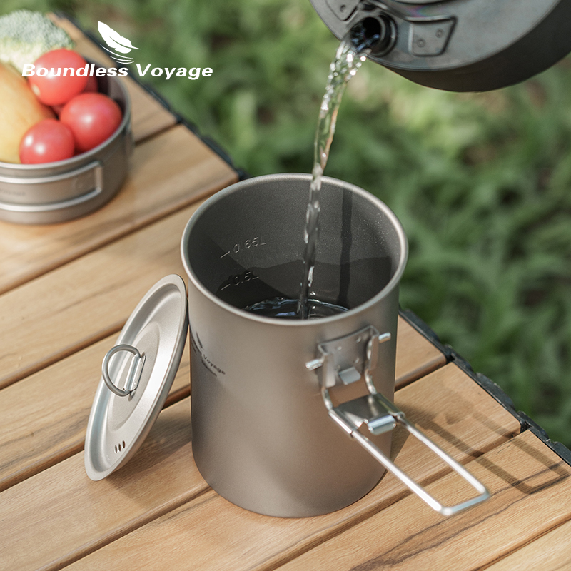 Boundless Voyage 900ml Titaniu - Camping Cooking System recensione e prezzo
