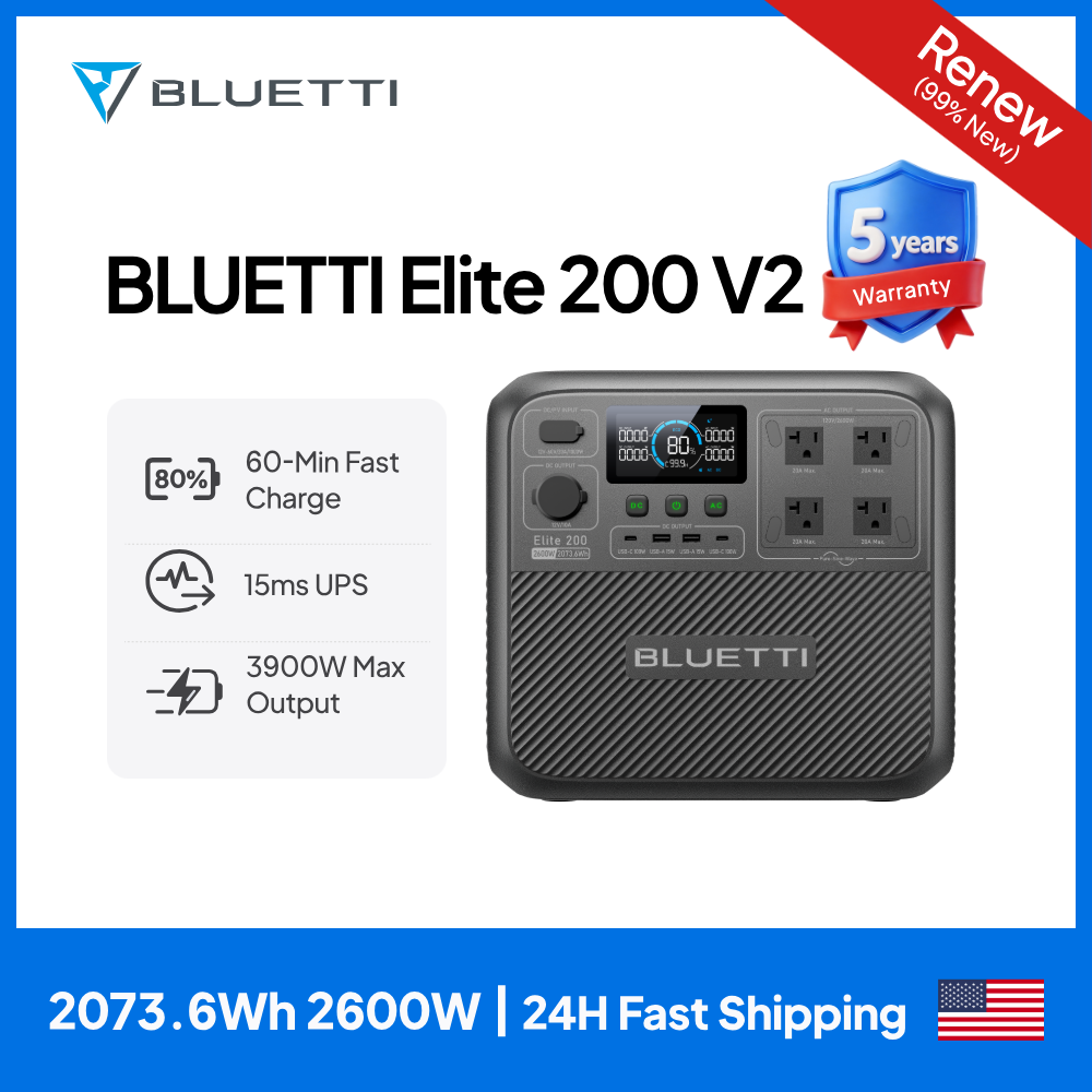 【Rinnovato】BLUETTI Elite 200 V - Solar Oven Camp recensione e prezzo