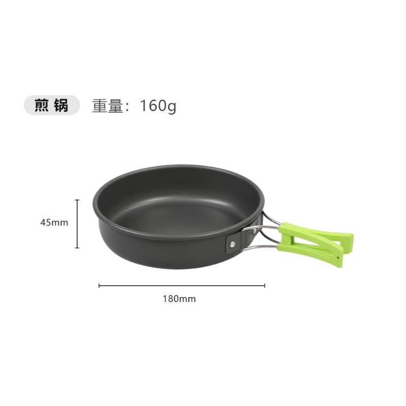 Set di Pentole da Campeggio DS - Camping Cooking Set With Kettle recensione e prezzo