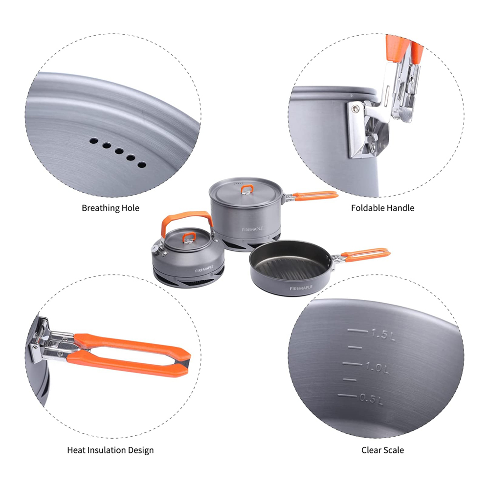 Fire Maple Campeggio Pentolame - Camping Cooking Pot Set recensione e prezzo