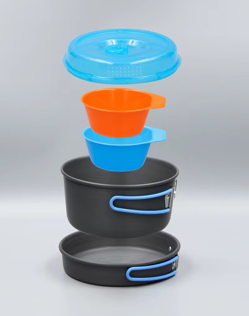 Pentole da campeggio Zaino in  - Camping Cooking Pot Set recensione e prezzo