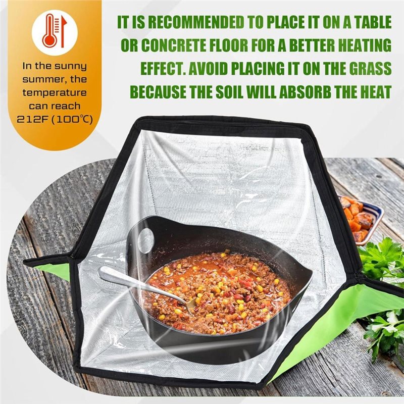Forno solare pieghevole portat - Solar Oven Camp recensione e prezzo